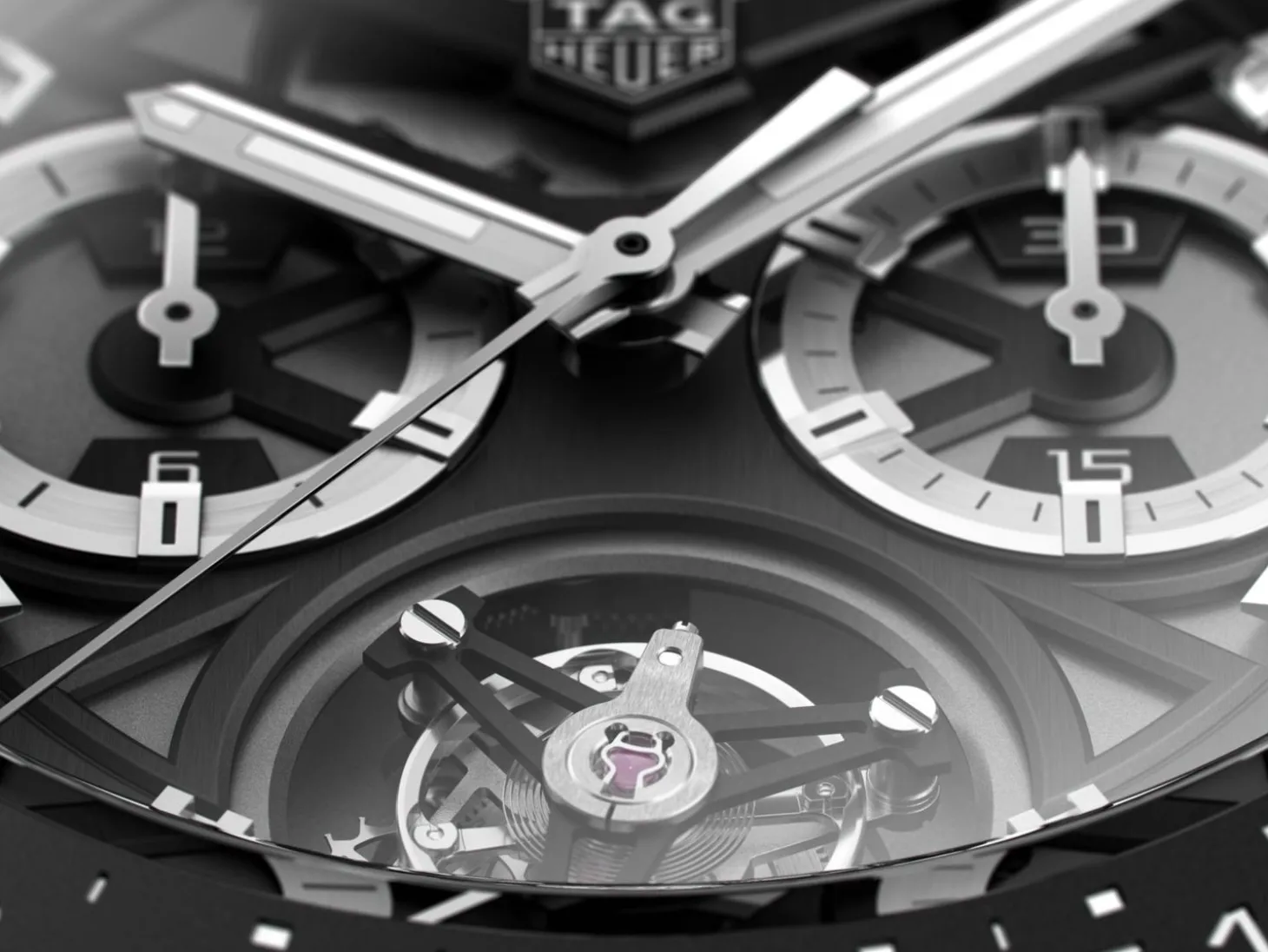 Watches For Men<TAG Heuer Carrera Chronograph Tourbillon