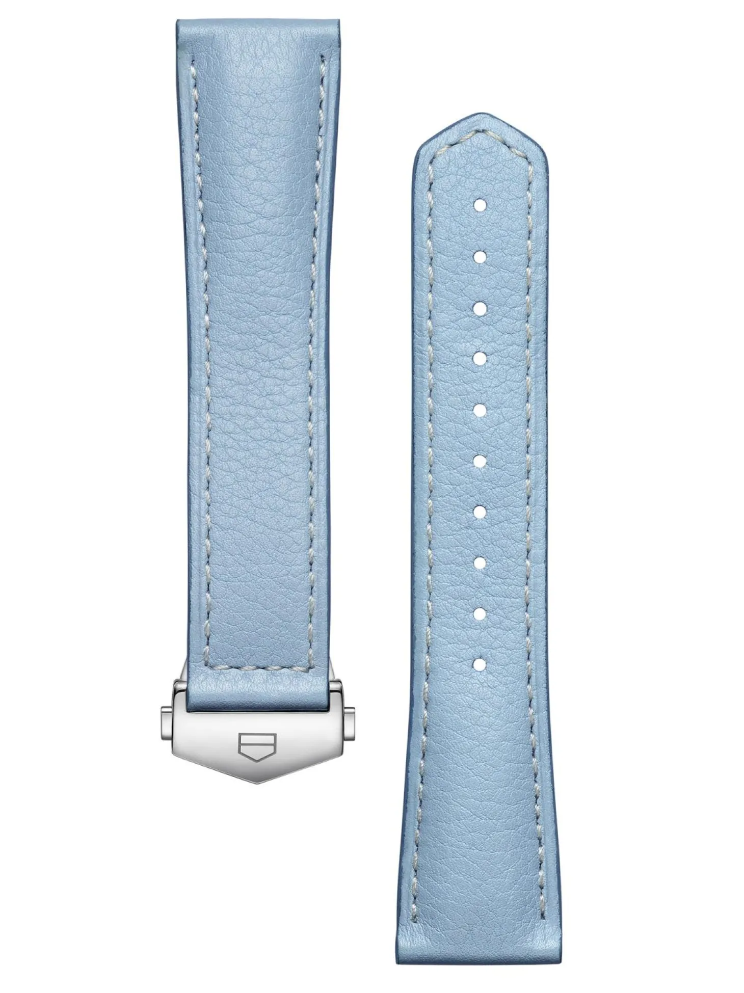 Accessories<TAG Heuer Carrera 36Mm Baby Blue Leather Strap