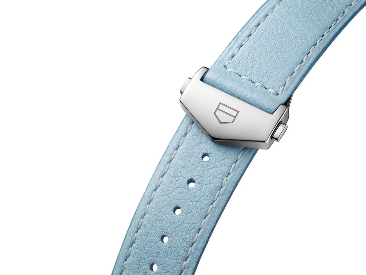 Accessories<TAG Heuer Carrera 36Mm Baby Blue Leather Strap