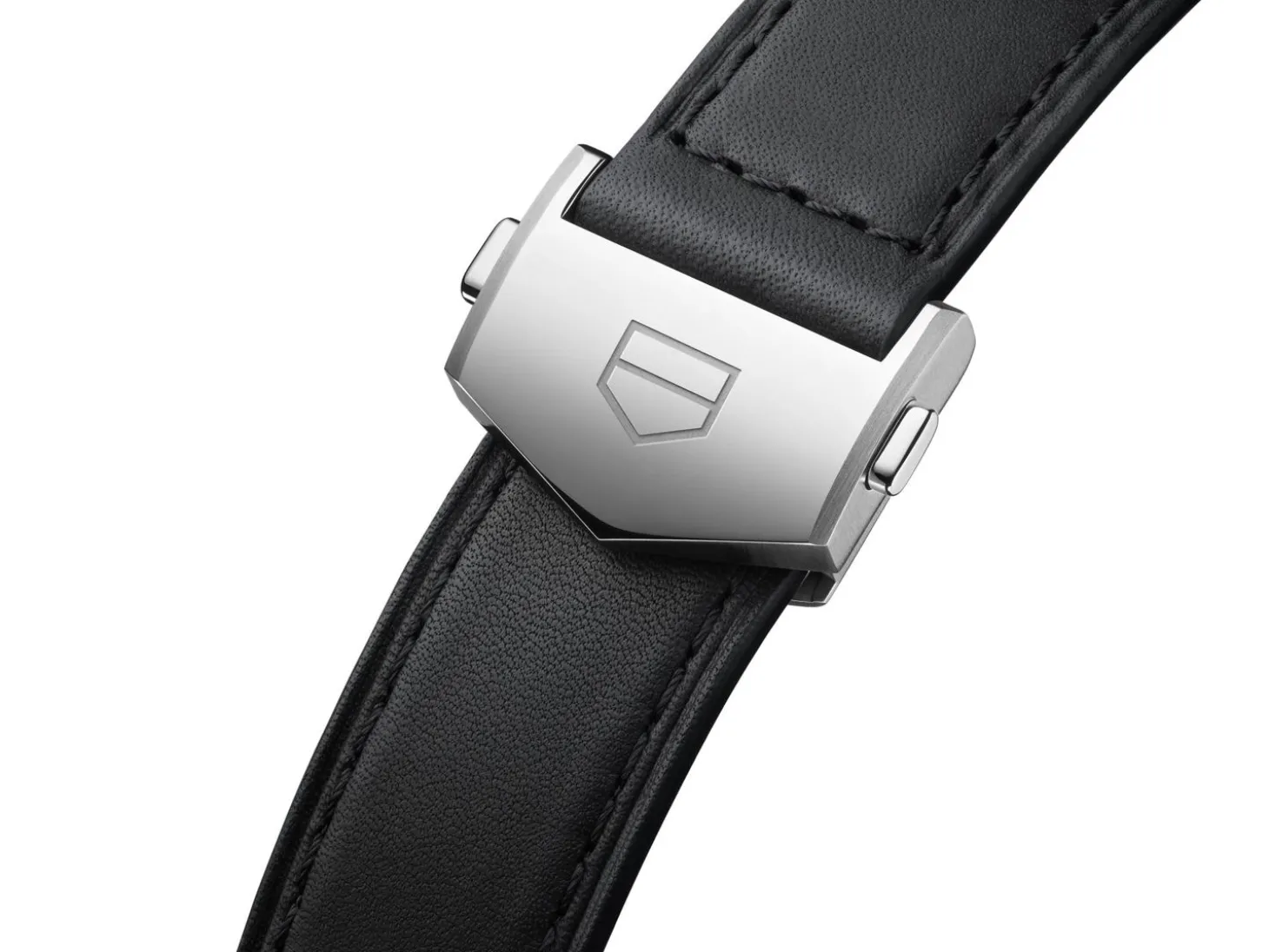 Accessories<TAG Heuer Carrera 39Mm Black Perforated Leather Strap