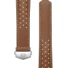 Accessories<TAG Heuer Carrera 39Mm Brown Perforated Leather Strap