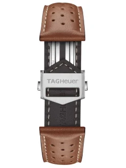 Accessories<TAG Heuer Carrera 39Mm Brown Perforated Leather Strap