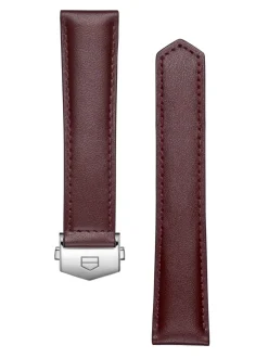 Accessories<TAG Heuer Carrera 39Mm Burgundy Leather Strap