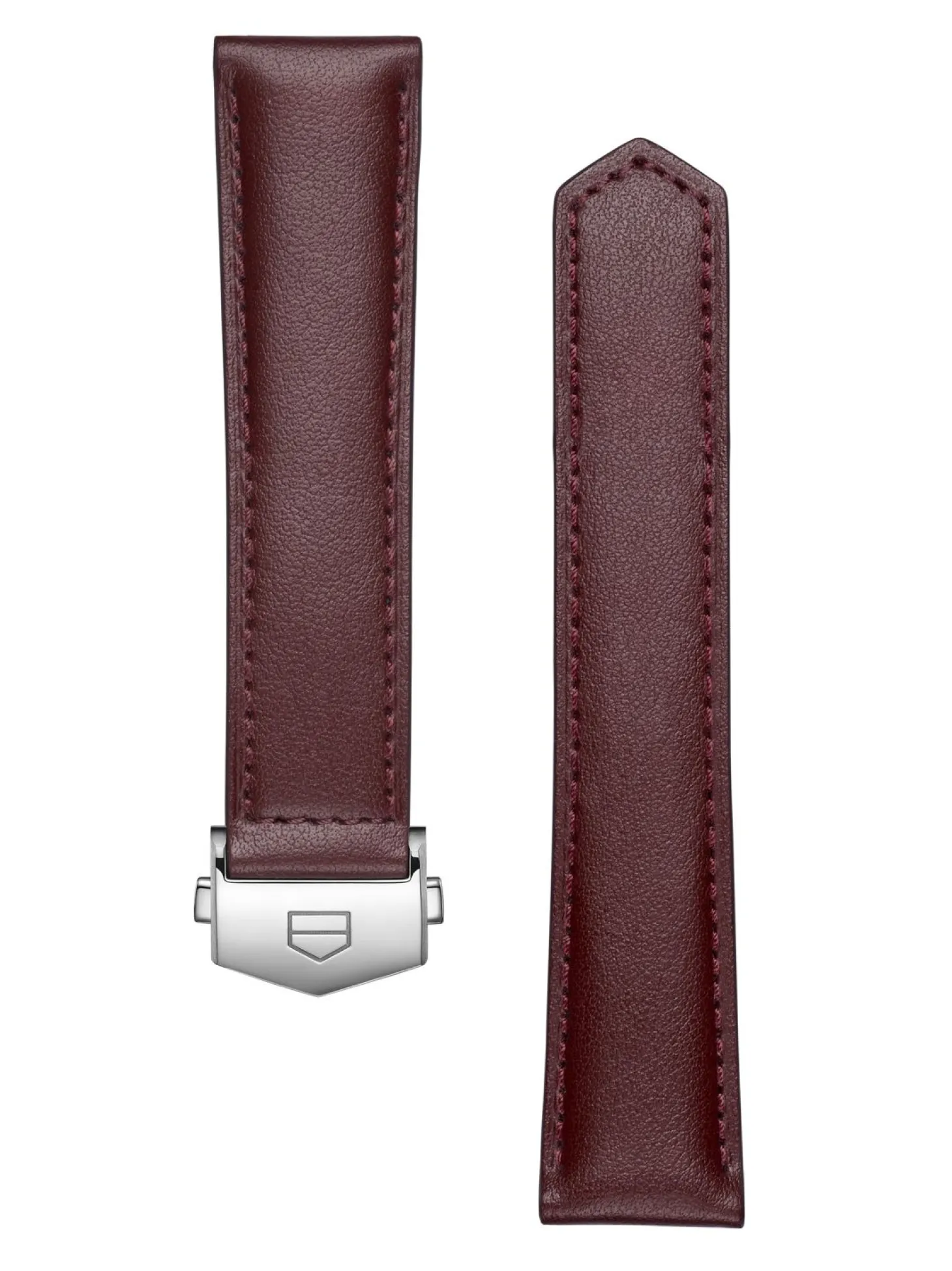 Accessories<TAG Heuer Carrera 39Mm Burgundy Leather Strap