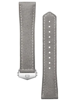 Accessories<TAG Heuer Carrera 36Mm Grey Leather Strap