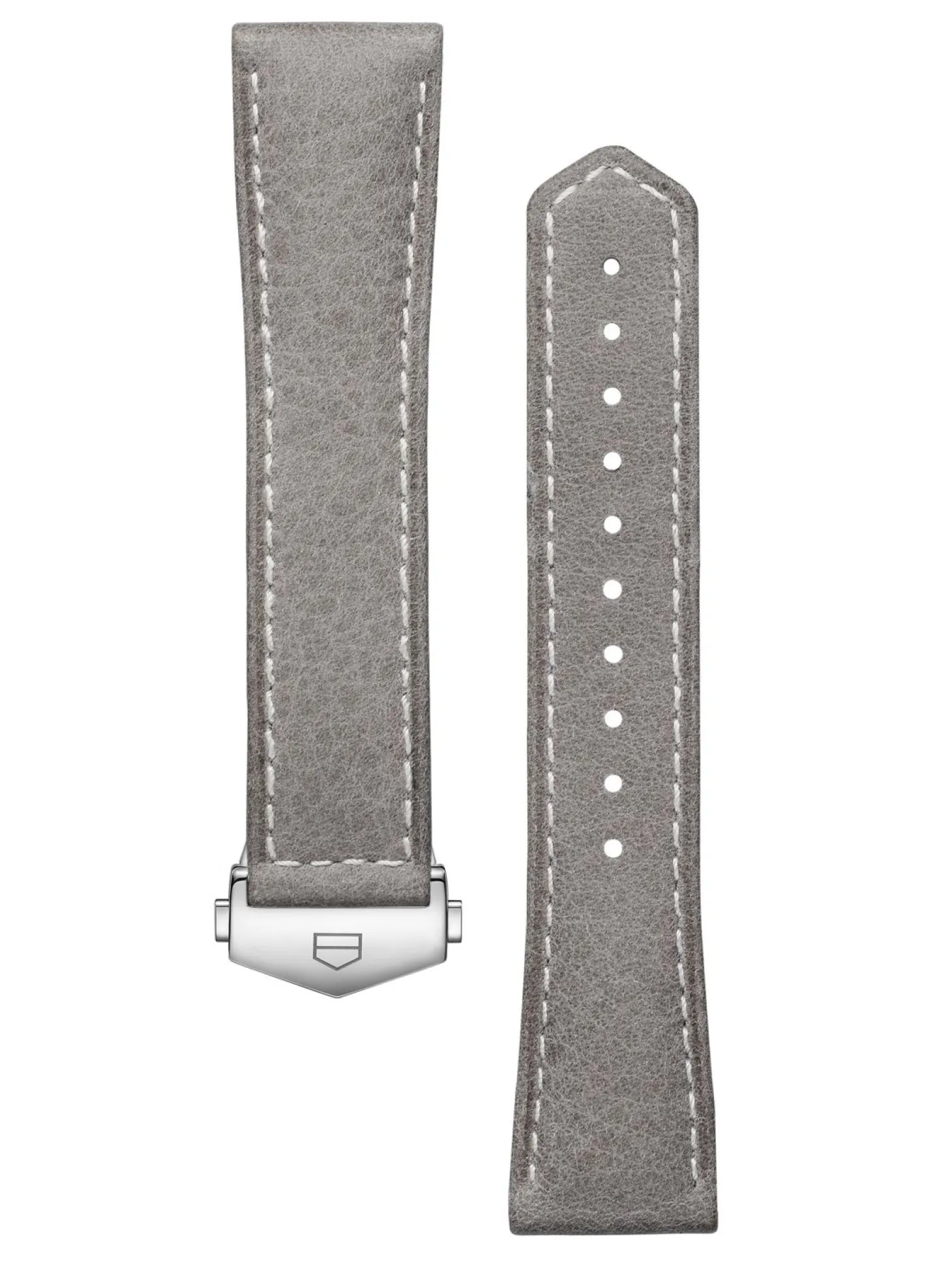 Accessories<TAG Heuer Carrera 36Mm Grey Leather Strap