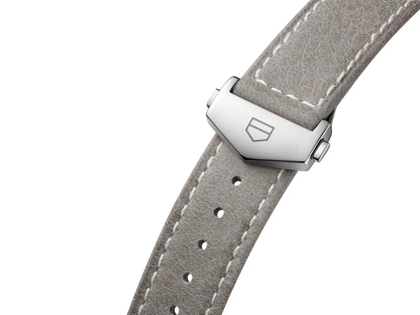 Accessories<TAG Heuer Carrera 36Mm Grey Leather Strap