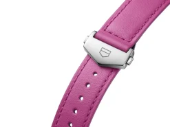 Accessories<TAG Heuer Carrera 36Mm Pink Leather Strap