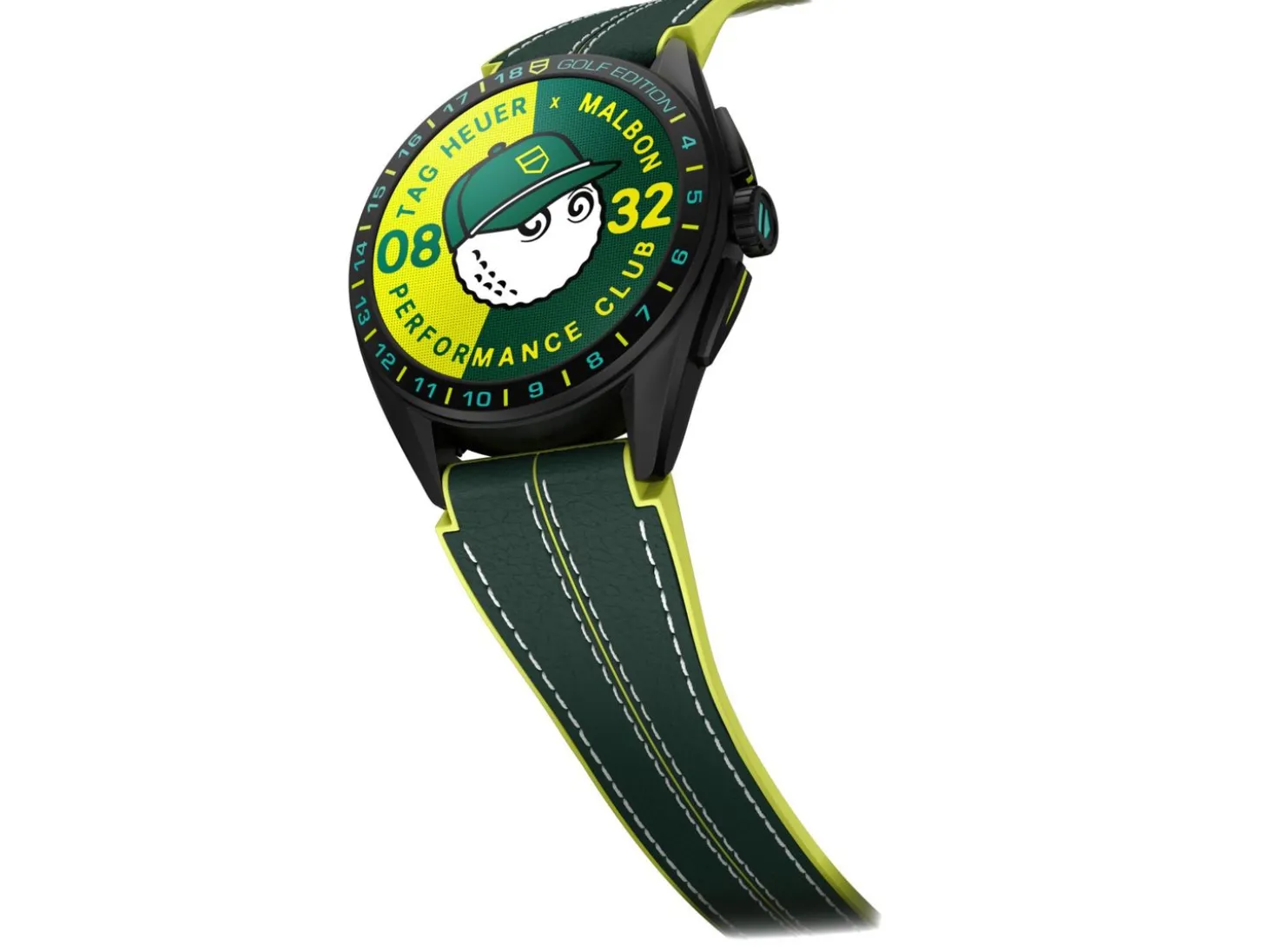 Connected Malbon Golf Edition<TAG Heuer Connected Calibre E4 Malbon Golf Edition