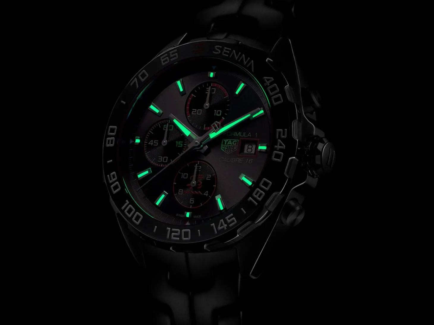 Watches For Men<TAG Heuer Formula 1 Chronograph X Senna