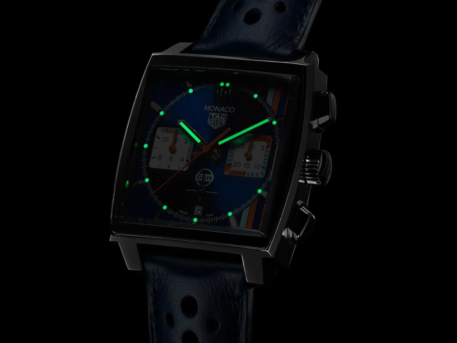 Watches For Men<TAG Heuer Monaco Chronograph X Gulf